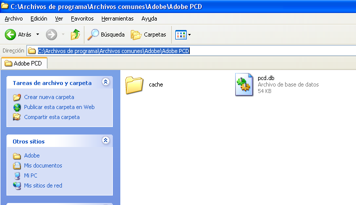 Archivo licencias adobe cs3 pcd.db