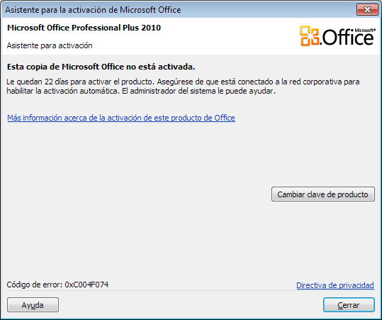 error-office-activate-0xc004f074
