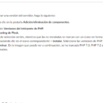Instalar PHP 7.2 Debian 11 con Plesk